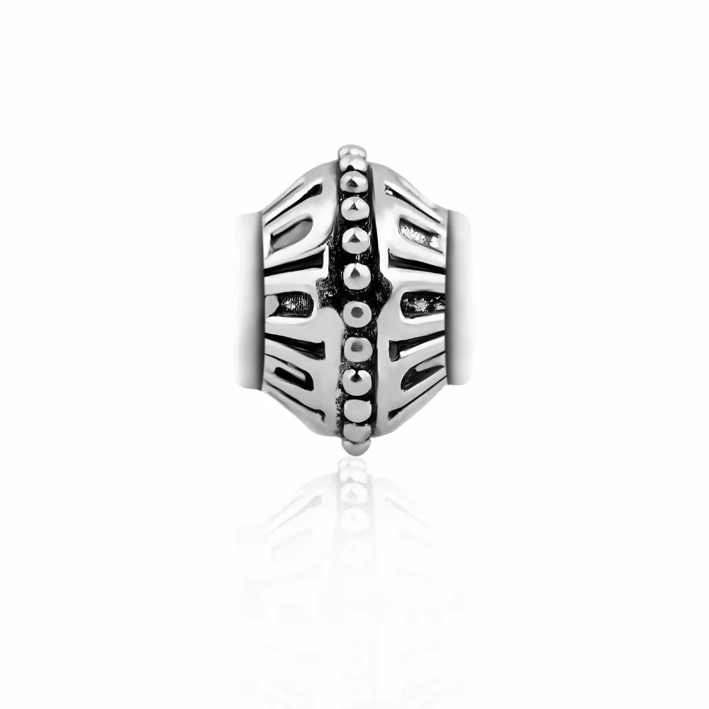 Модный цинковый сплав Плавающий Шарм с большим отверстием из бисера Подходит для