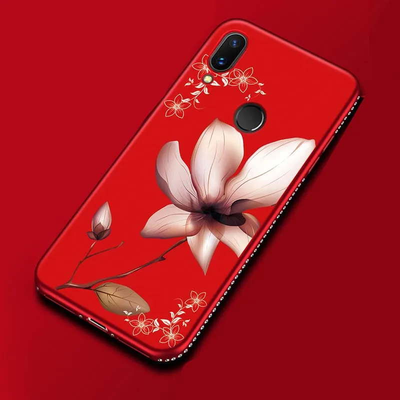 Женская обувь с украшением в виде цветка, силиконовый чехол для huawei Honor 8A 8C 8X 7C 7A Pro 9 10 P20 P30 Lite P Smart плюс Y5 Y6 Y9 Y7 Prmie - Цвет: 01