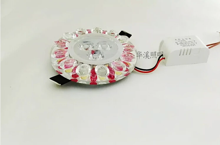 Потолочная Светодиодная лампа фиолетового цвета 3 Вт 85 265 в|led ceiling lamp|downlight spotceiling