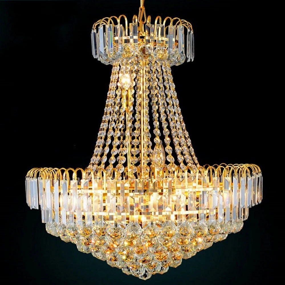 Современная хрустальная люстра ZESOL кулоны и люстры для гостиной освещение дома