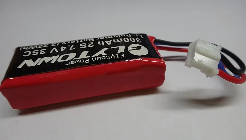 5 шт. Flytown 300mAh 7,4 V 35C-70C Lipo батарея для EFLITE Blade MCPX BL 130X F-27 UMX MIG stryker части для самолетов мини-Гоночная машина