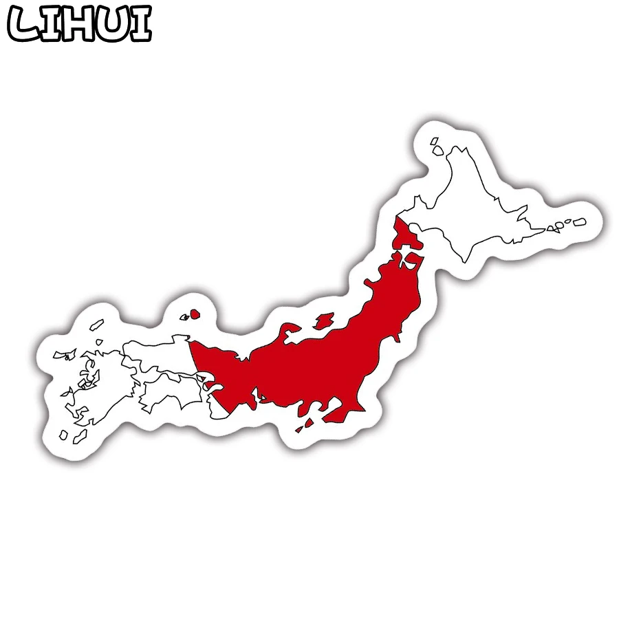 1 шт Япония флаг наклейка игрушки для детей страны карта Туристические наклейки