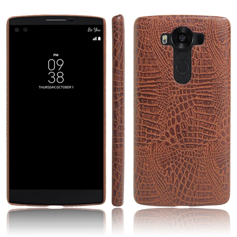 For LG V10 F600 5.7inch phone bag case Luxury Crocodile Skin PU leather Protective Case Cover for / lg G4 pro |