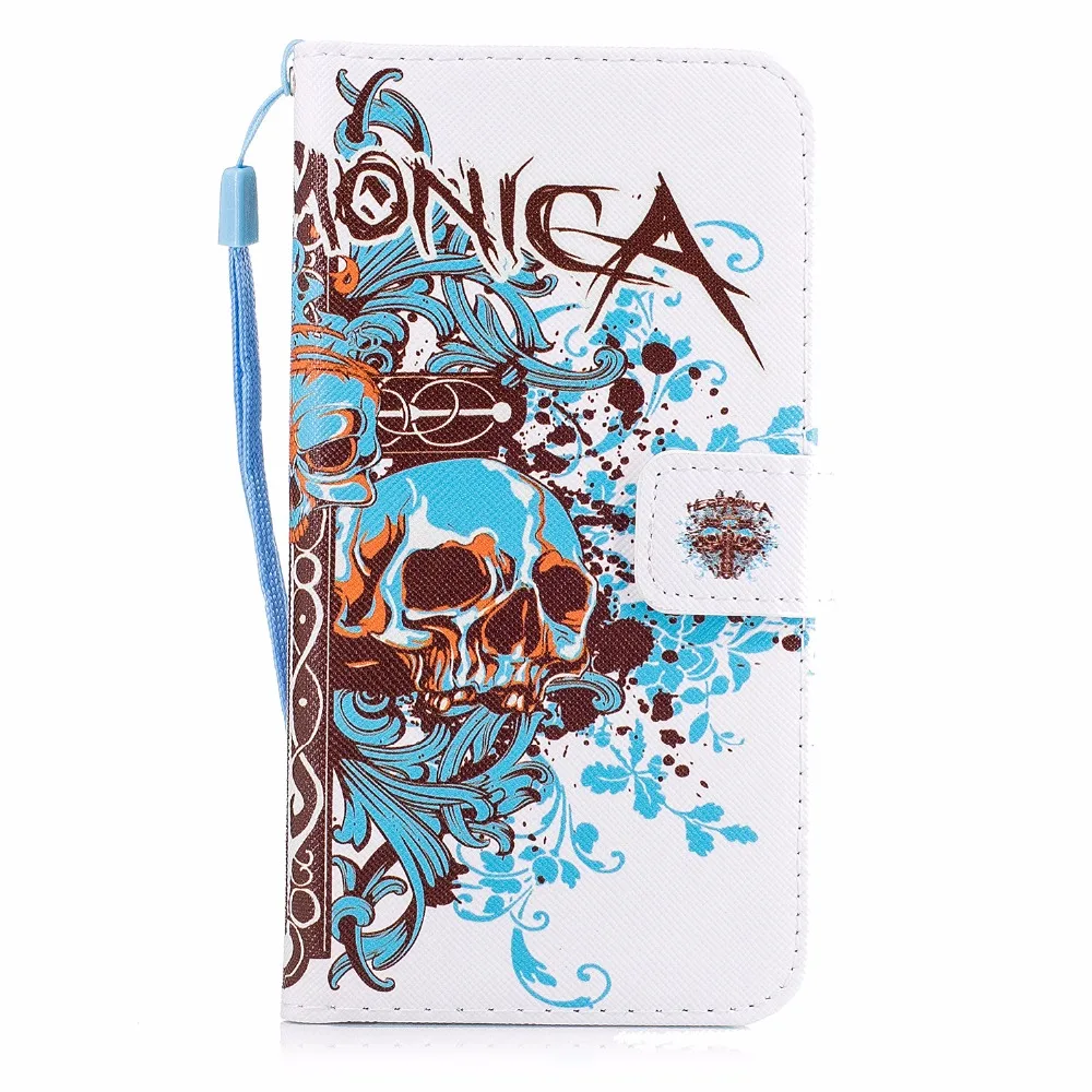 Модный кожаный флип-чехол для HUAWEI Y5 II CUN-U29 Y6 P8 P9 P10 Lite Honor 6C 8 9 Pro Lite откидная крышка защита для телефона