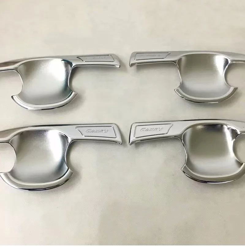 for Toyota Camry Daihatsu Altis XV70 2018 2019 Chrome Handle Cover Trim Set Luxury High Quality Accessories Car Sticker | Автомобили и