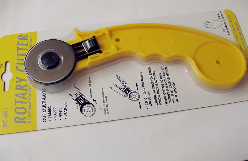 

Cloth cutting Knife. Stitching tailor cutting cloth curved knives 45mm # RC-451