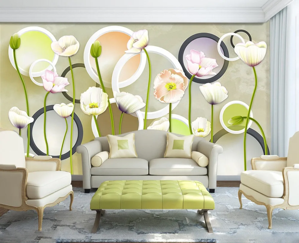 

[Self-Adhesive] 3D Chinese Style Flower European 169 Wall Paper mural Wall Print Decal Wall Murals