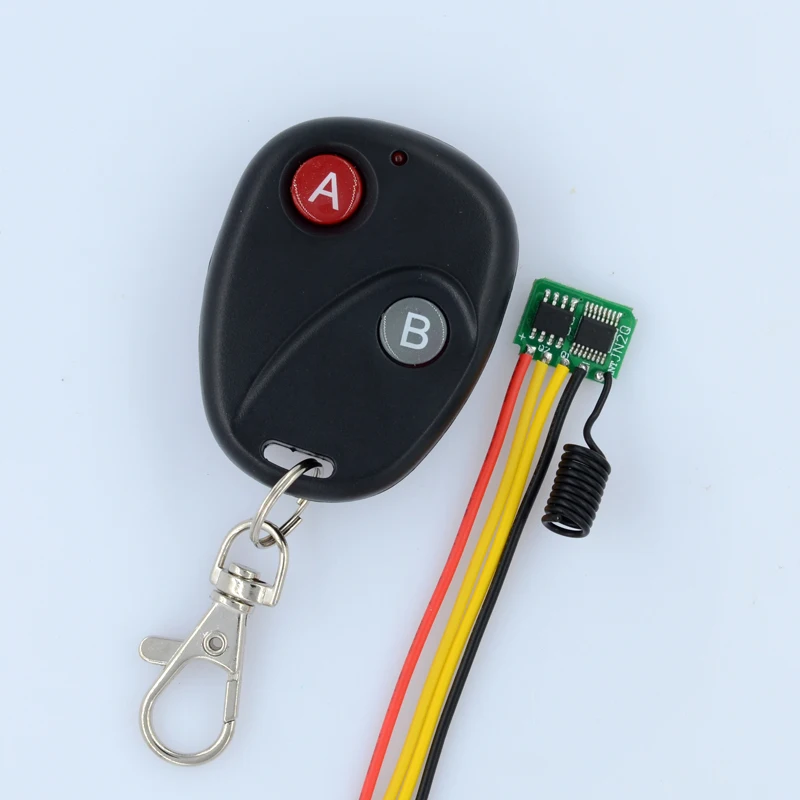 Бесконтактный беспроводной Радиочастотный выключатель 3 5 В 2 канала низкий ток в