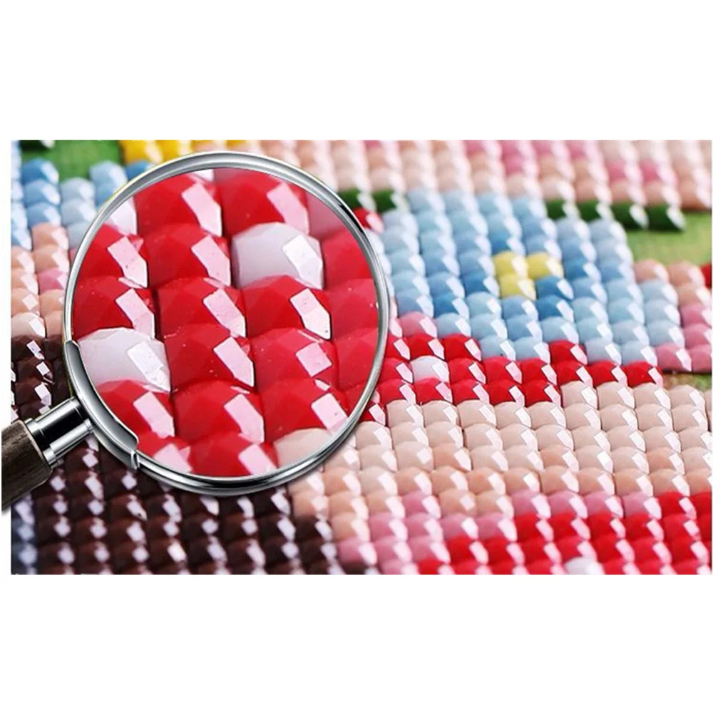 Picture of Diamond mosaic house painting cross stitch square diamond crystal sets decorative landscape embroidery K176 | Дом и сад