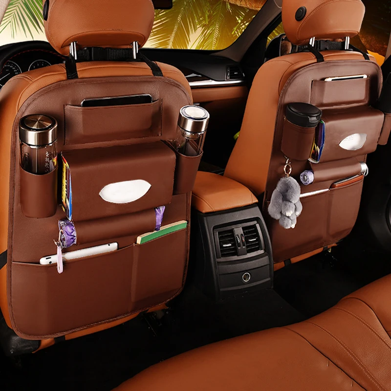 Car Seat Back Bag Multi-usage Storage Phone Tissue Organiser Stowing Travel Pocket to Goods | Автомобили и мотоциклы