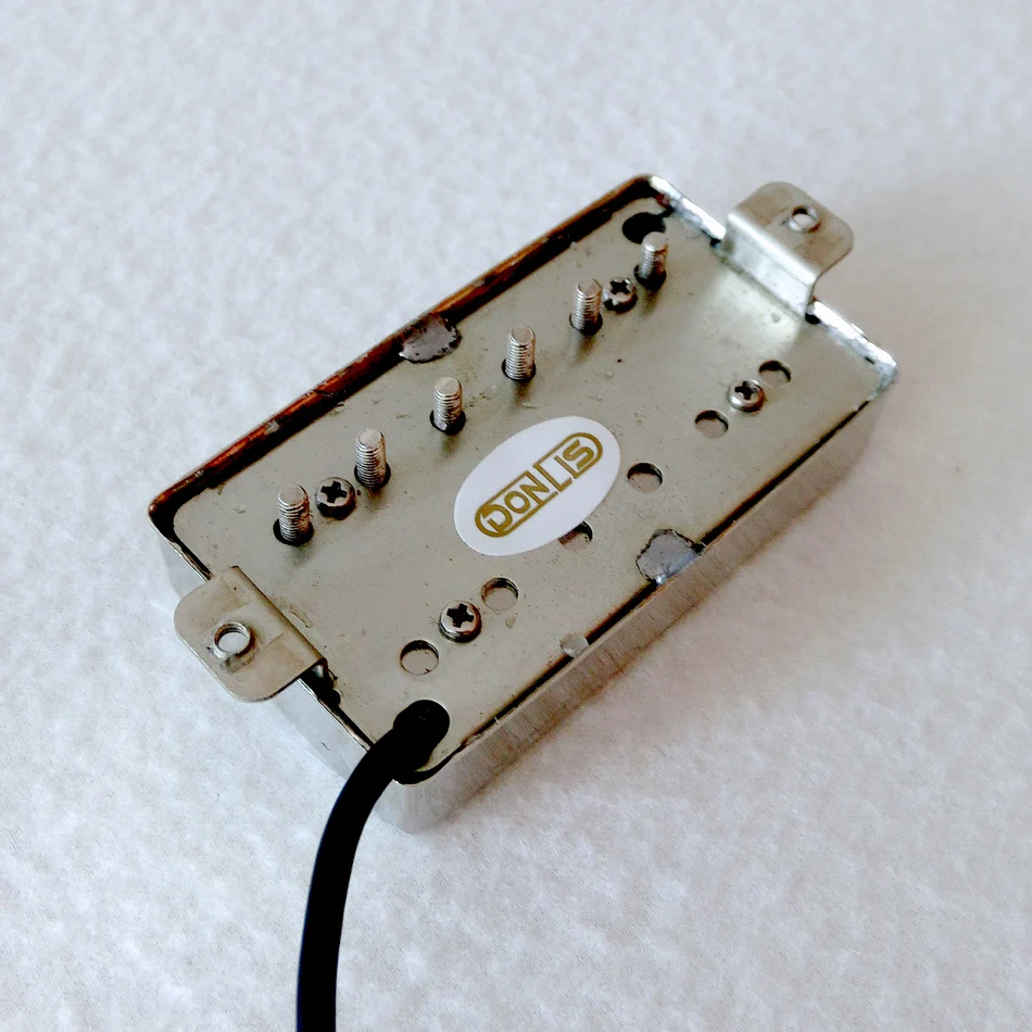 Двойная катушка lp стиль humbucker Пикап никелевая пластина крышка alnico 2
