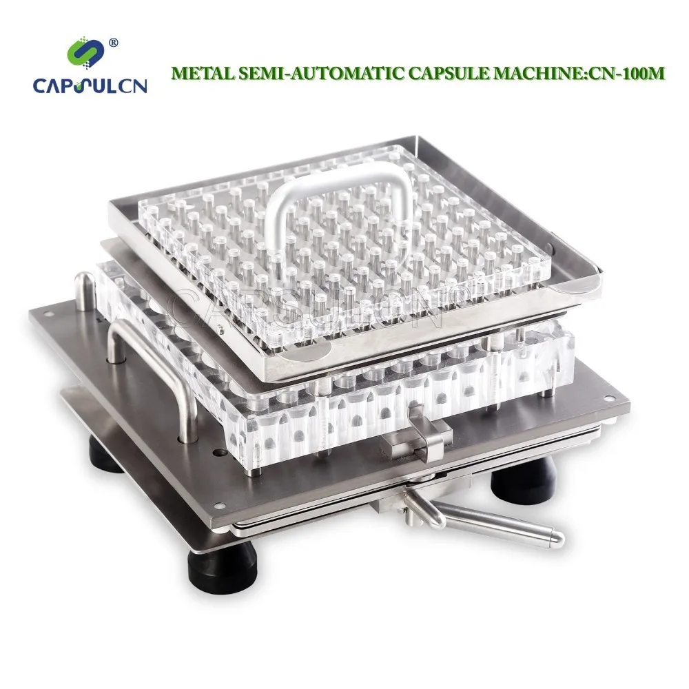 

Size 4 Semi-Automatic Capsule Filler CN-100M /Encapsulator/Fillable Capsules Machine/Capsule Connection Capsule Filling Board/