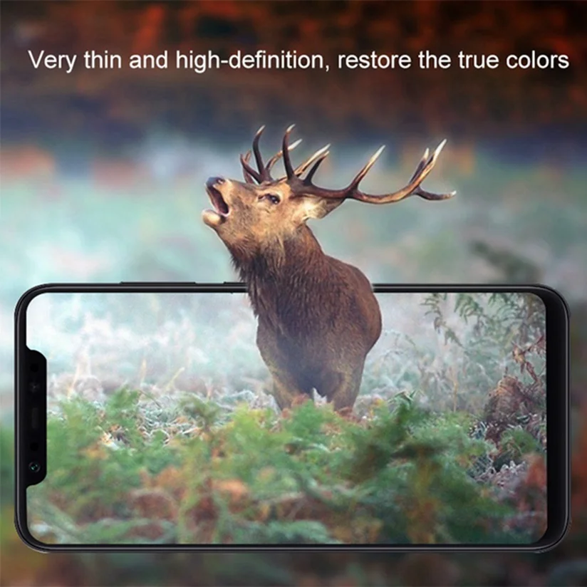 Reaoom 5D Tempered Glass for Huawei P20 Full Cover Protective Film Curved Edge Screen Protector 3D | Мобильные телефоны и