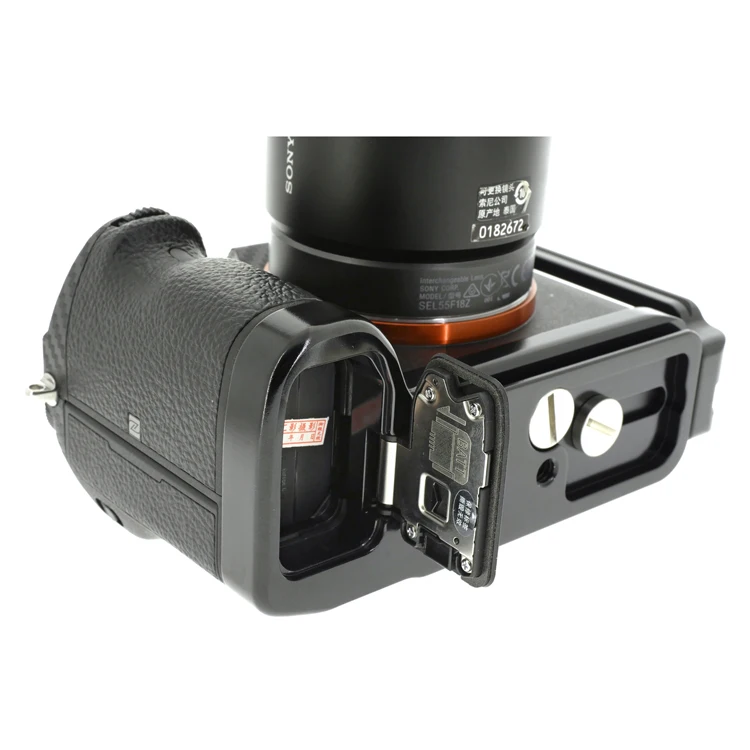 peipro Aviation alloy aluminum quick Release L-plate bracket camera Hand Grip for A7M3 A7R3 A9 V2 cameras | Электроника