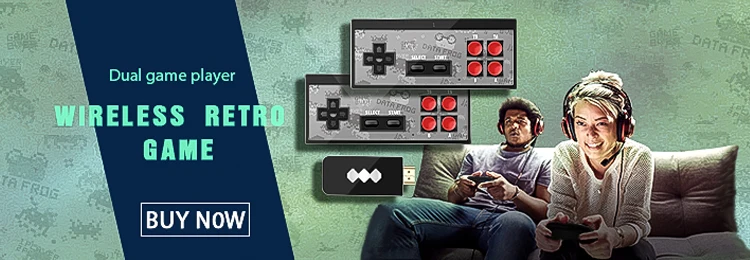 Игровая мини-консоль Data Frog для FC30 Pro, встроенный в 260 классические игры, 8 бит, портативные игровые плееры, поддержка ТВ-выхода