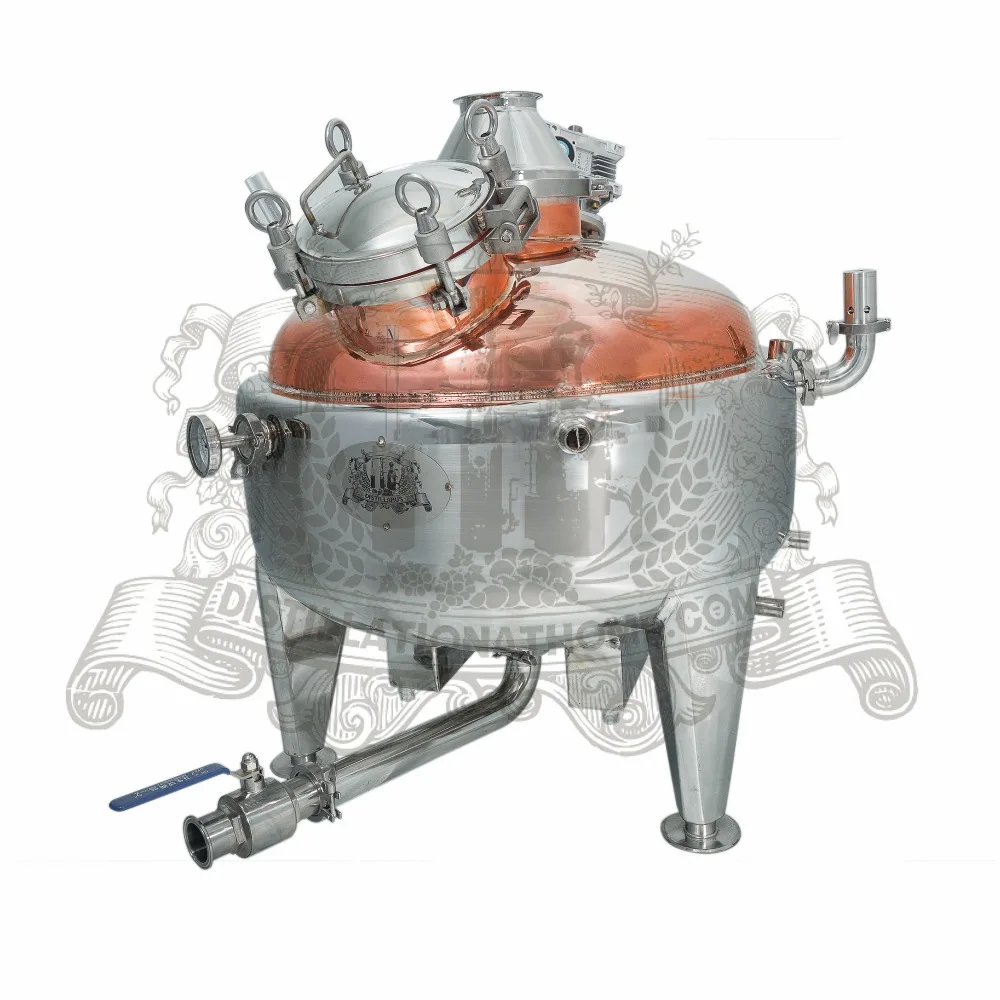 150 л Паровая куртка медный котел для дистилляции. | Обустройство дома