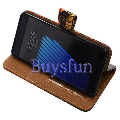 Bcov Черный Пейсли Шаблон Кожаный Бумажник Чехол Обложка Для Samsung Galaxy Note 3 103026789|cover