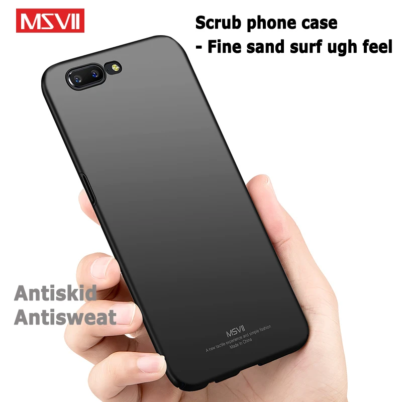 Чехол для Oneplus 5, Msvii, Ультратонкий матовый чехол для One Plus 5 T, чехол для OnePlus 5 T, жесткая задняя крышка из поликарбоната для OnePlus5, чехол для телефона s