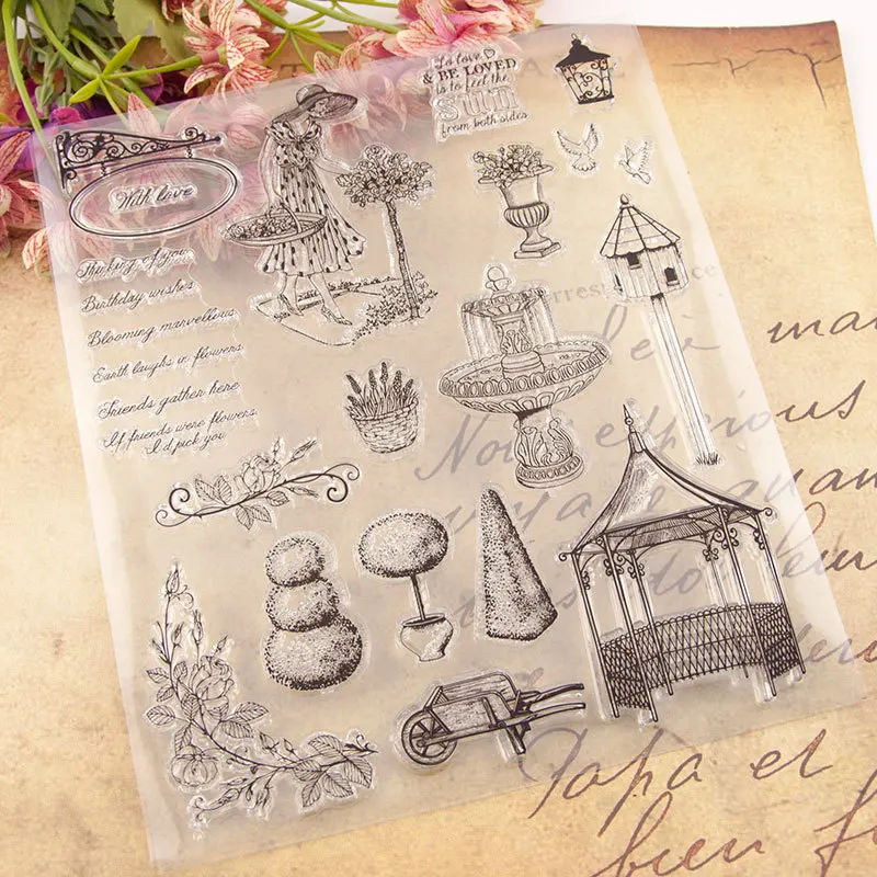 Зажим для скрапбукинга с изображением девушки и цветка это законченная глава