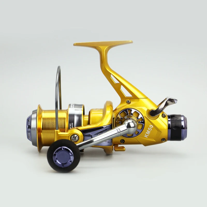 

Ultra-hard Fishing Reel 10+1BB High Speed 5.2:1 EVA Reel Handle Fishing Reel Metal Rocker Arm Without Clearance Bearings Reel