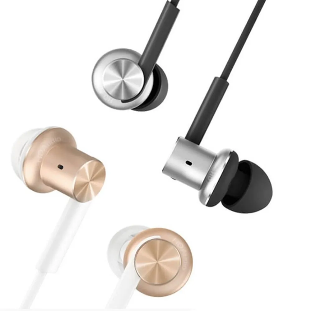 Оригинальный Xiao mi Гибридный Pro HD наушники шумоподавление Xiaomi Earset In-Ear круг