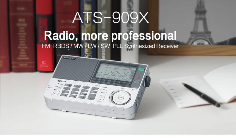 SANGEAN ATS-909X группа радиоприемник FM/MW/SW/LW многополосные fm радио портативное радио динамик