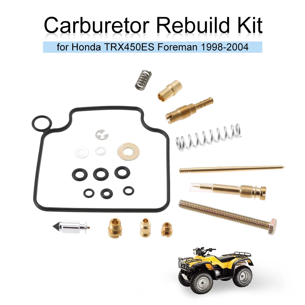 Карбюратор для Honda FourTrax Foreman 450 TRX450ES/FE/FM 1999 2004 ad набор ремонта карбюратора TRX450ES