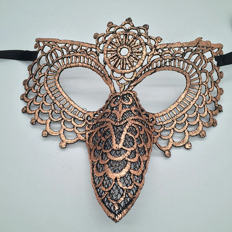 GNHYLL маска для Хэллоуина вечеринки карнавала маскарада в форме совы кружевная