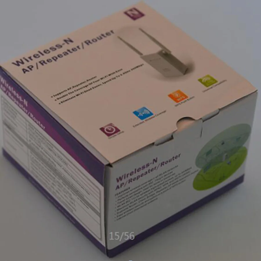 Новый 300 Мбит/с WIFI удлинитель Ретранслятор для маршрутизаторов м две антенны