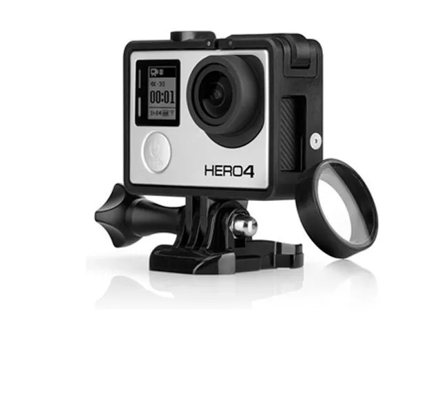 UV Filter Lens Protector Optical Glass Cover Protective Mount for GoPro Hero 4 3+ 3 |