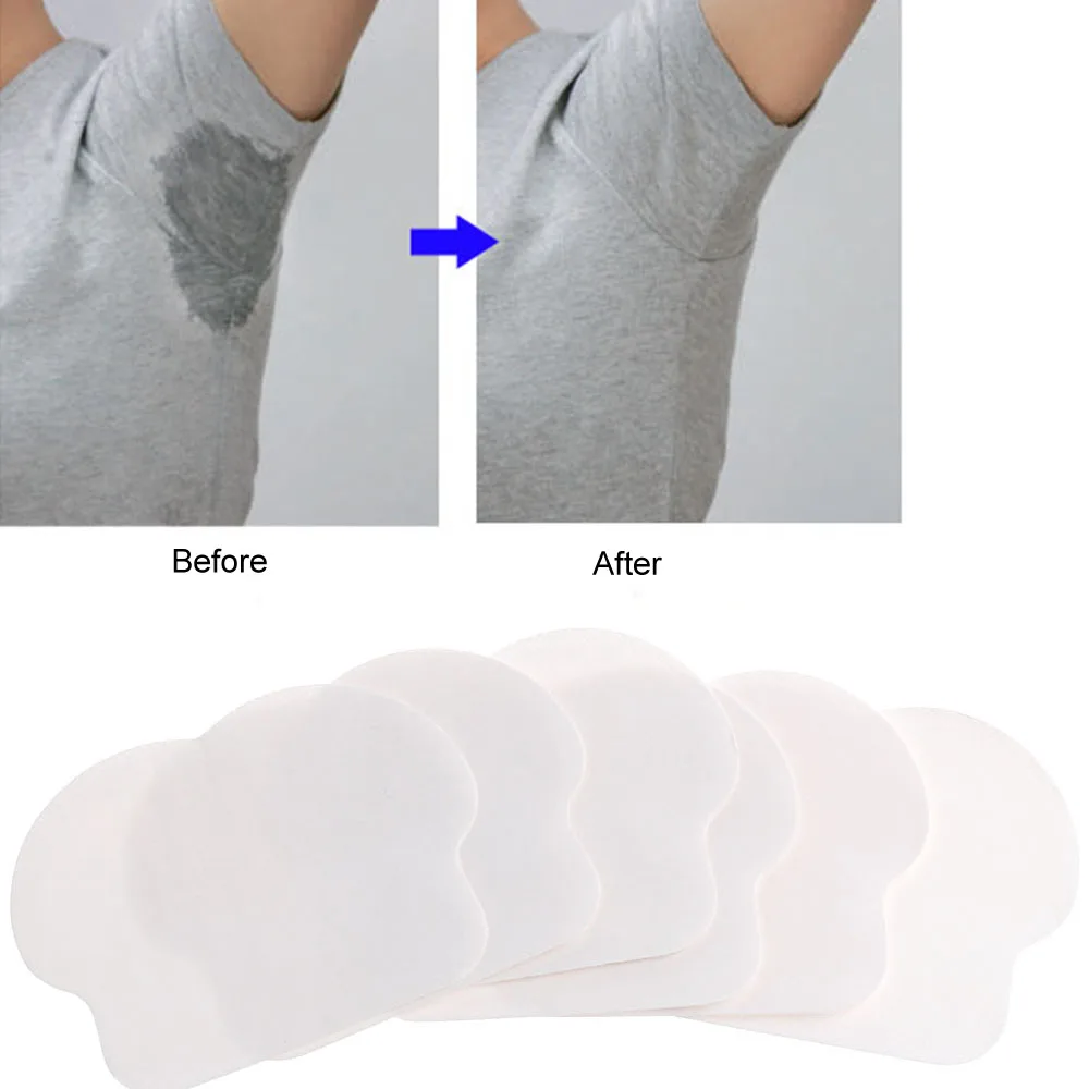 Одноразовые подушечки для подмышек впитывающие против пота 12 шт./лот|armpit sweat