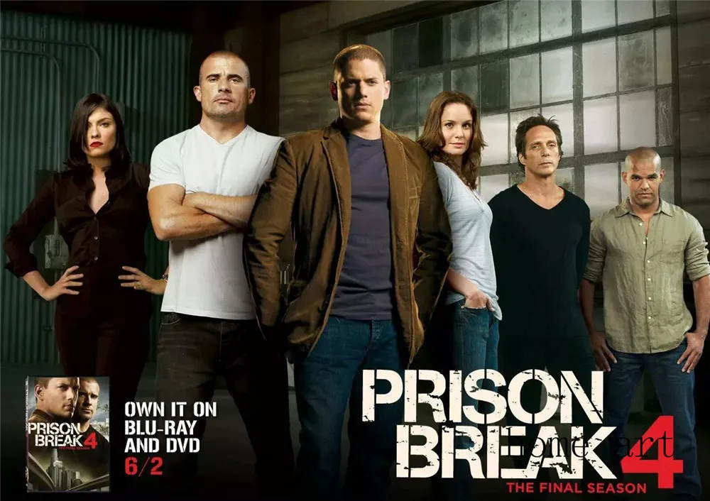 Тюремный плакат прозрачная картина настенные наклейки украшение для дома