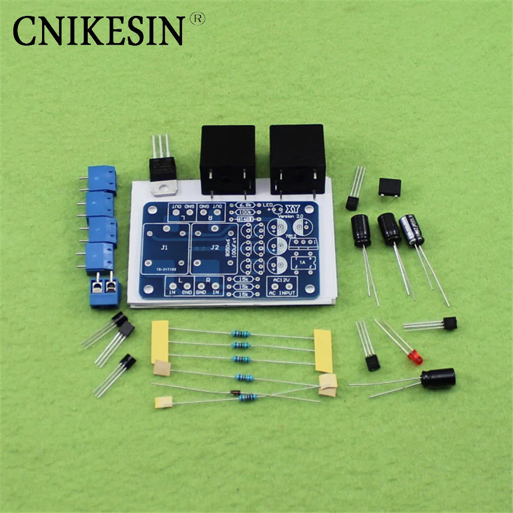Cnikesin DIY динамики защитная пластина деталей с двойным реле доска со временем