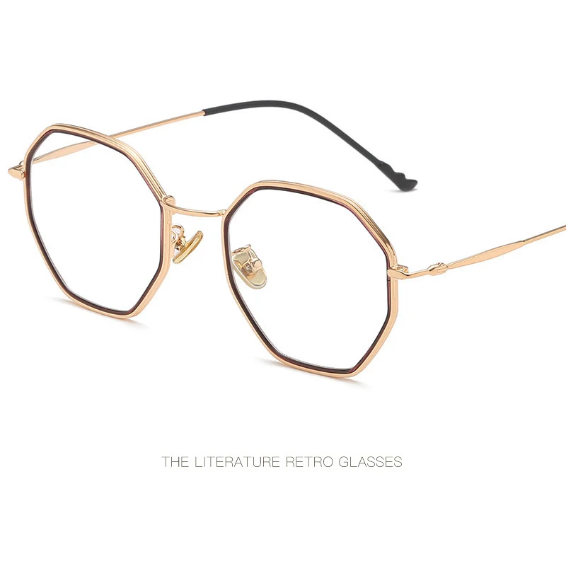 Новые ретро очки в полной оправе стильная многоугольная оправа для очков мужчин