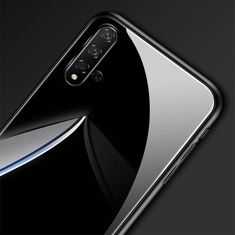 SemgCeKen роскошный стеклянный зеркальный чехол для huawei honor 20 pro lite 20i V20 v i honor20