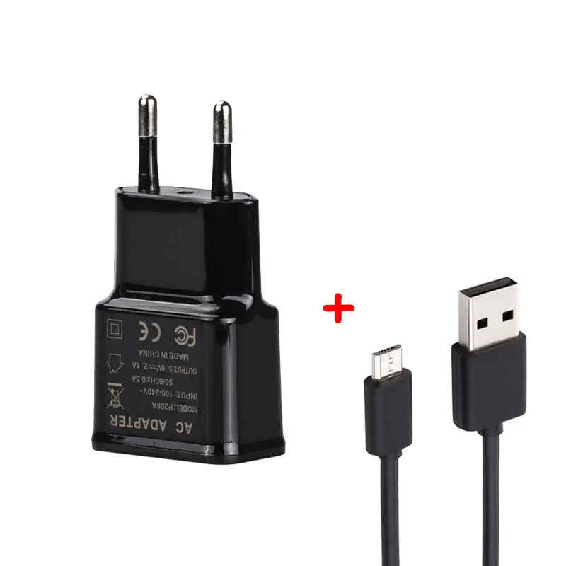 

Micro USB Travel Wall Charger Adapter For Nokia Lumia 1520 1320 2520 503 502 500 630 Dual 525 Icon 930 636 1M Micro USB Cable