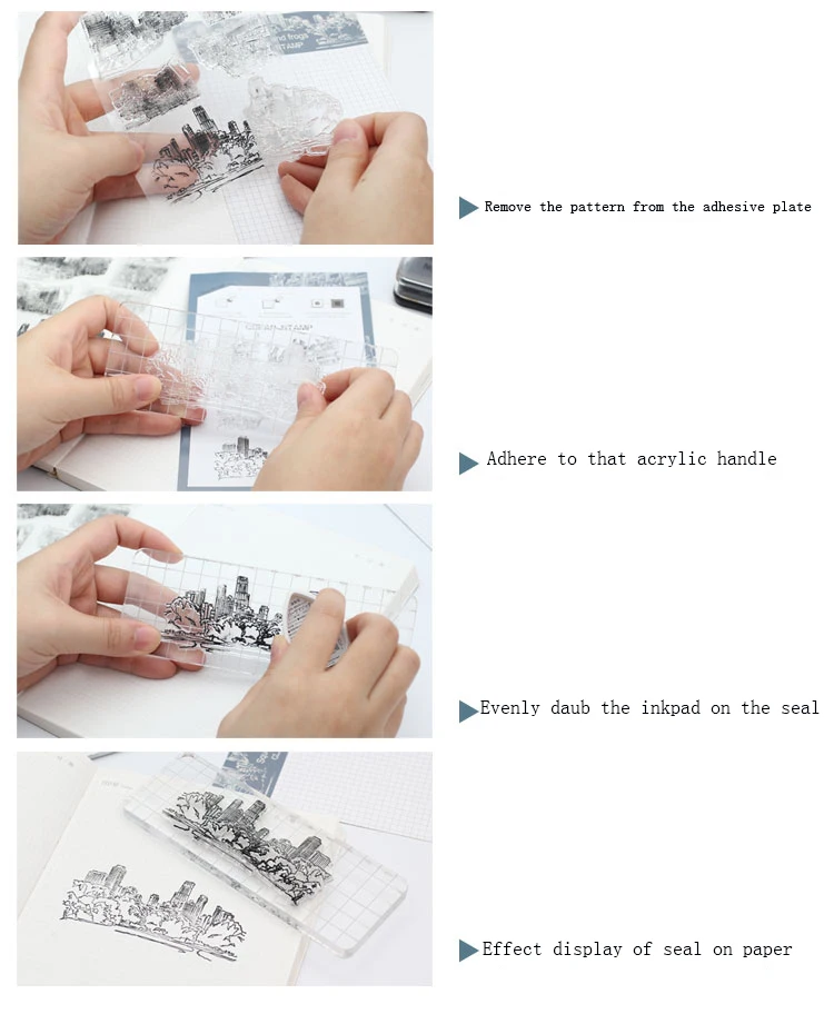 Прозрачный чистый силикон штампы для DIY Изготовление скрапбукинга diy фото ролик украшение для альбома автомобиль Stempel