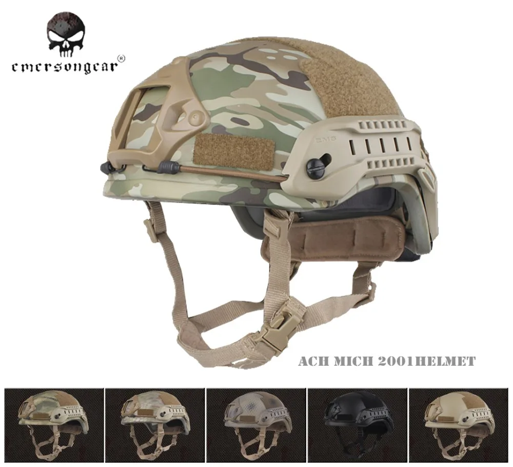 EMERSON ACH MICH 2001 Helmet Special action version Military Combat Helmet EM8979