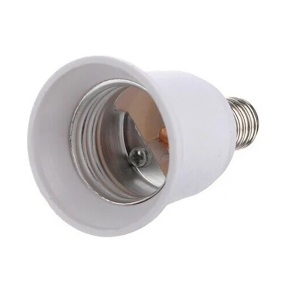 

Brand New Pack of 5 Bulb Base Socket Converter Adaptor (E14 to E27)