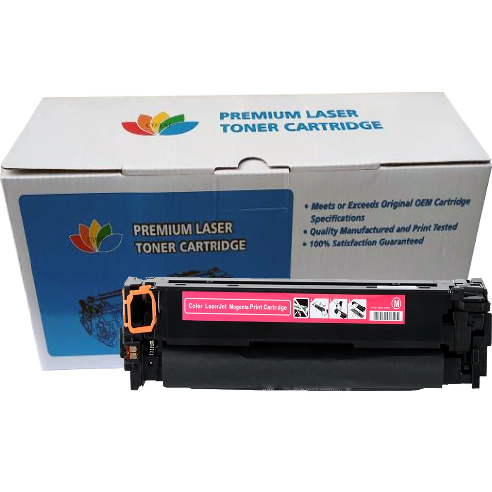 CF540A-CF543A совместимый тонер-картридж для HP Color LaserJet Pro MFP M281 M281cdw M281fdw M281fdn | Компьютеры