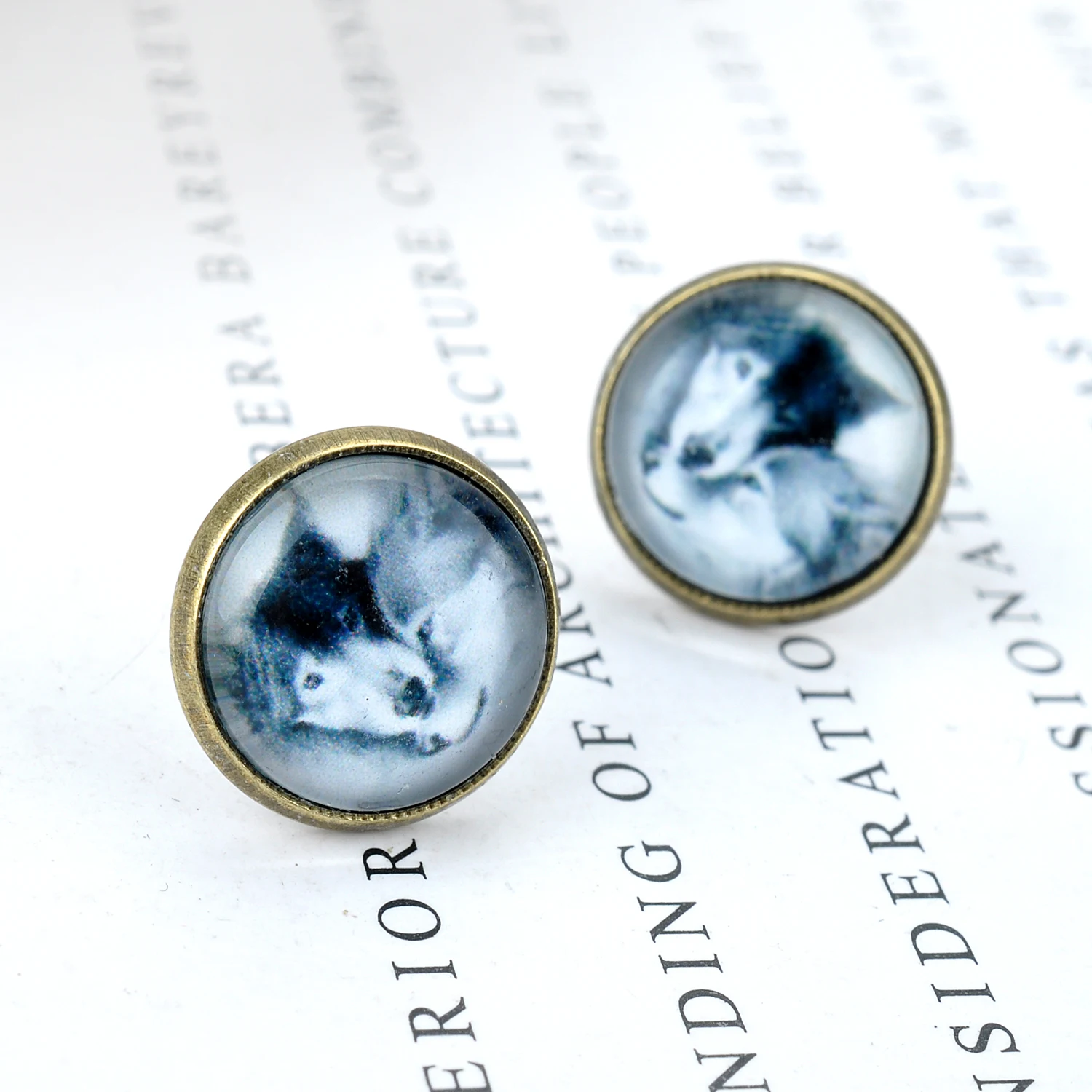 Женские и женские серьги гвоздики диски Lureme винтажные Серьги с драгоценными