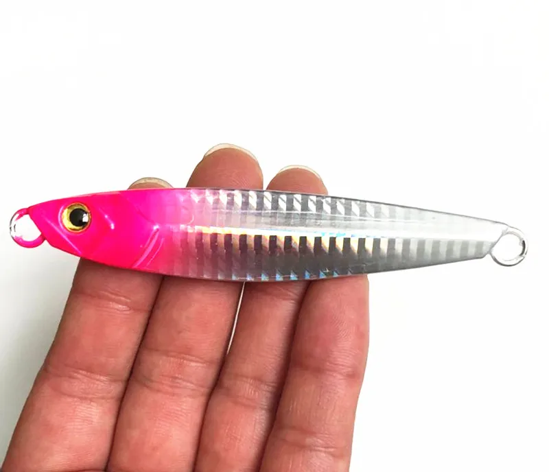 

1pcs / lot 10cm80gknife Jigging Metal Spoon High Quality VIB artificial bait boat fishing lures lead fish lure