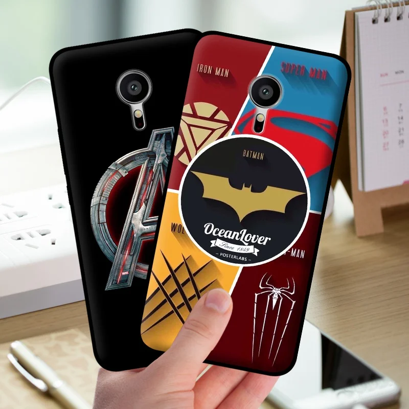 Чехол mosirui для Meizu pro5 силиконовый чехол мягкая оболочка телефона Marvel Comics паук