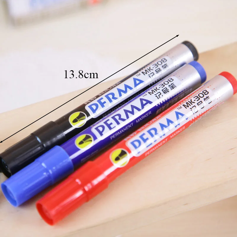 Милые кавайные красные синие черные чернила жирные водонепроницаемые