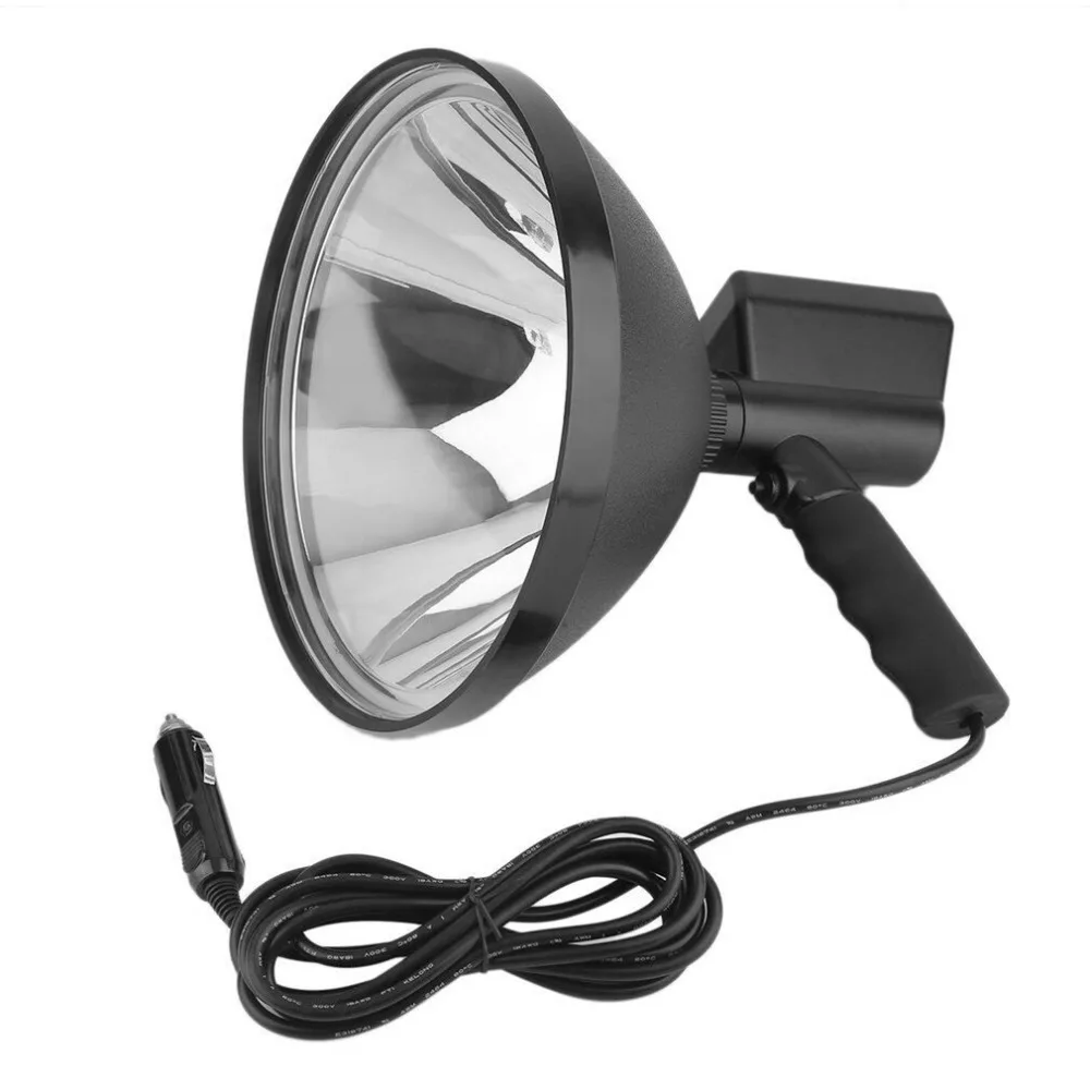 9 inch Portable Handheld HID Xenon Lamp 1000W 245mm Outdoor Camping Hunting Fishing Spot Light Spotlight Brightness