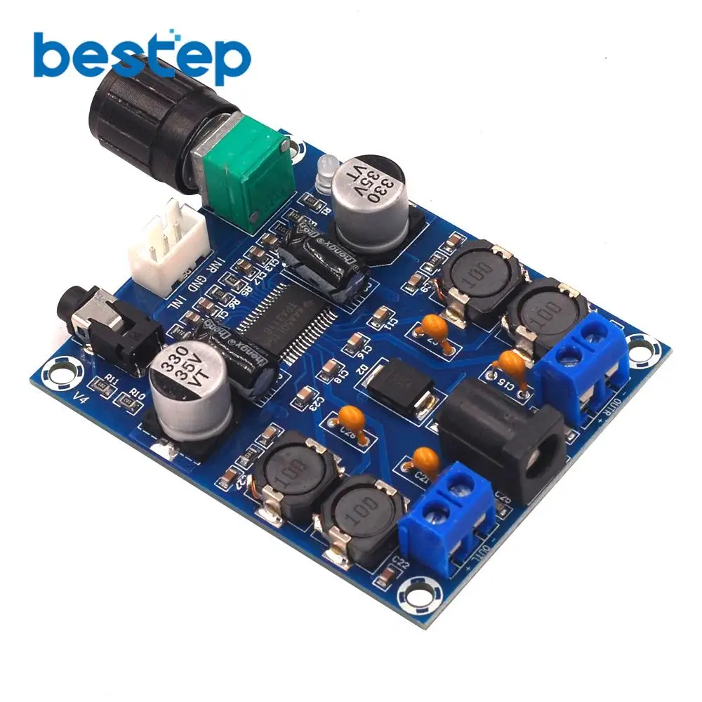 XH-M312 M312 TPA3118 TPA3118D2 DC 12V 24V 28V 3A Output 45W x 2 Digital HD Edition Audio Low Power Amplifier Board Module | Электронные