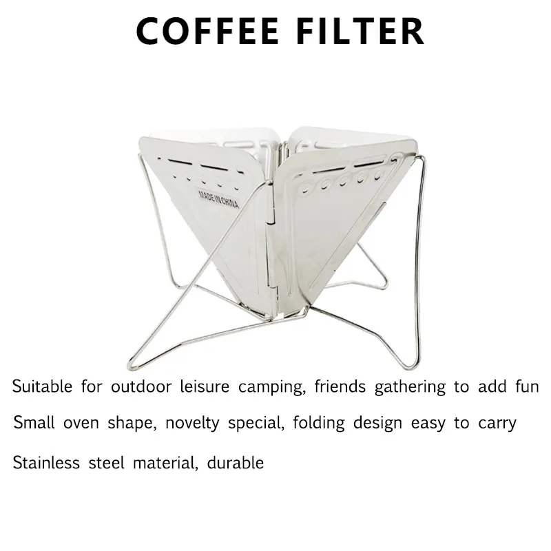 Кемпинг кофе капельница открытый портативный складной капельная стойка из