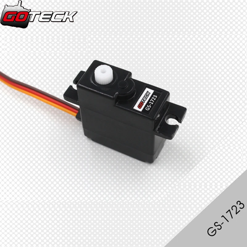 4 шт./лот Goteck 1723 17g Аналоговый микро сервопривод пластиковая Шестерня 2 05/2 3 кг см