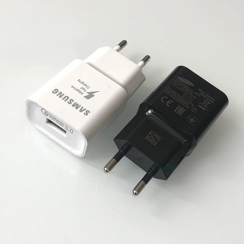 Оригинальное быстрое зарядное устройство samsung 12 В/2017 а QC3.0 адаптер USB TYPE C кабель
