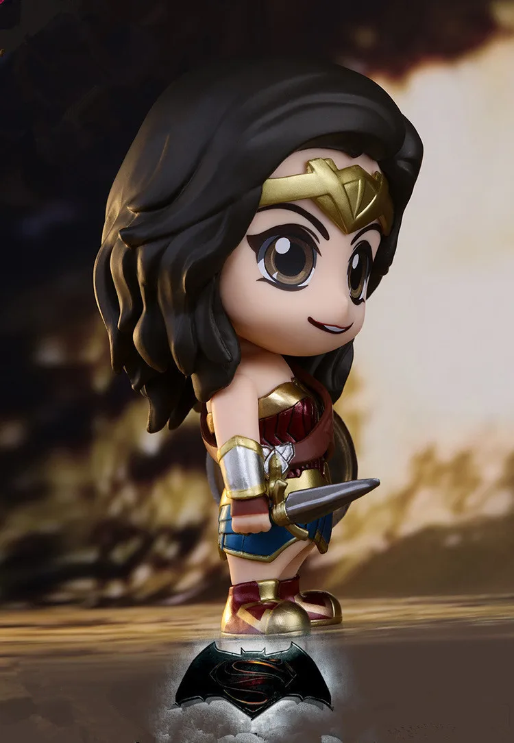 DC COMICS Injustice League Супергерои Супермен Бэтмен Найтвинг чудо женщина 10 см ПВХ фигурка